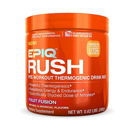 Rush Epiq Pre Workout Supplement Ingredients