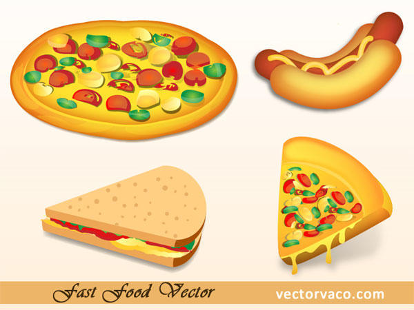 Sandwich Fast Food Vector