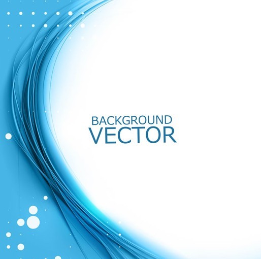 Simple Wave Abstract Vector