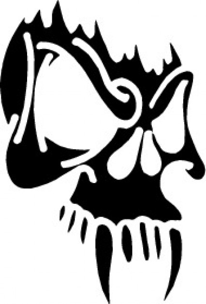 Skull Vinyl Decal Sticker