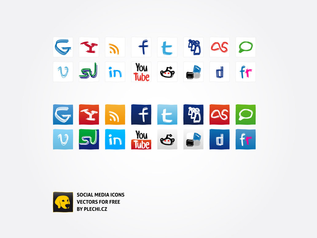 Social Media Icon Set