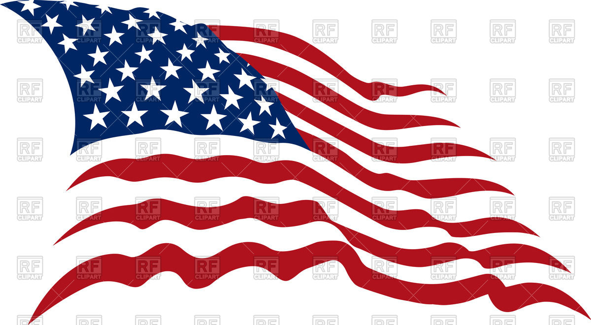 Stars Stripes American Flag Clip Art
