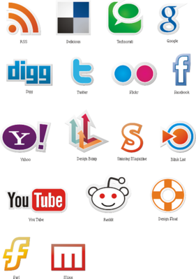 Sticker Web Icons