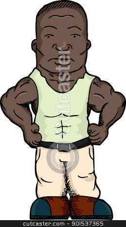 Strong Black Men Clip Art