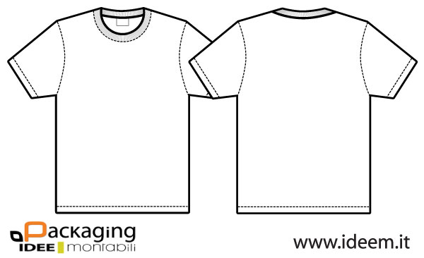 T-Shirt Template Vector