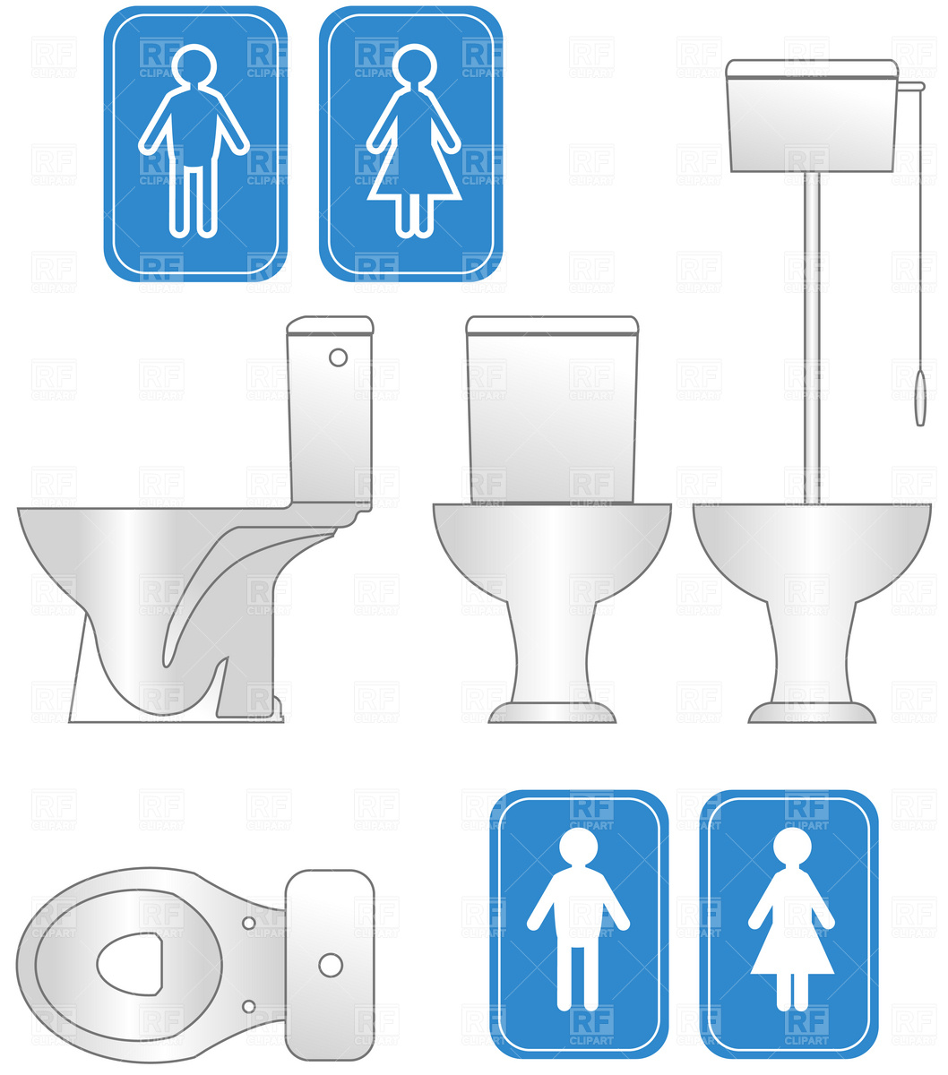 Toilet Clip Art Icon