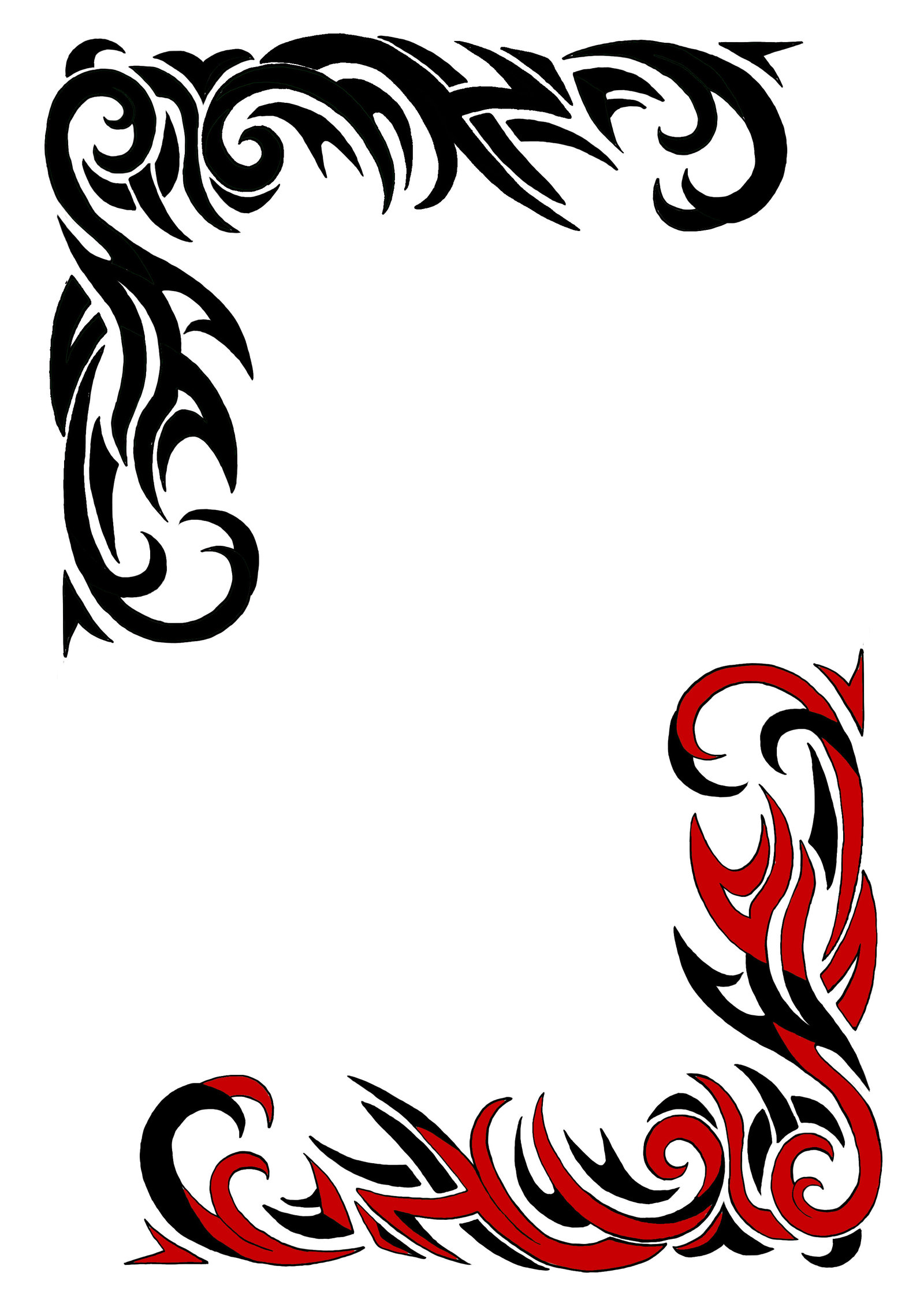 Tribal Border Designs