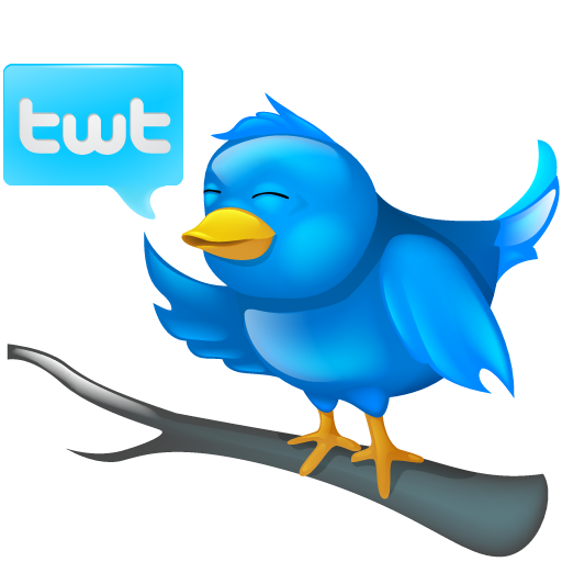 Twitter Bird Social Media Icons