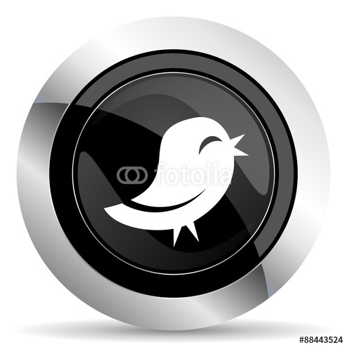 Twitter Icon Black