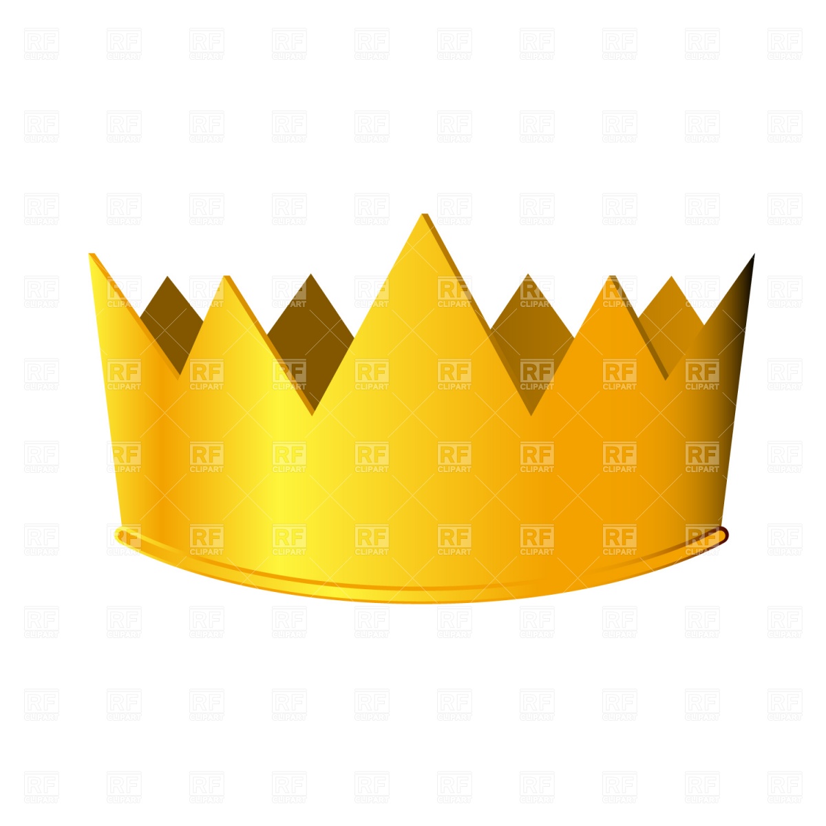 Vector Crown Clip Art