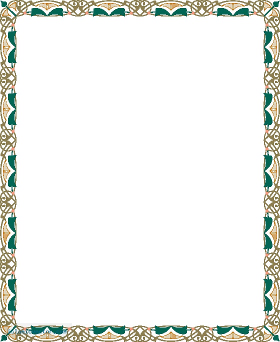 Vector Islamic Borders Frames