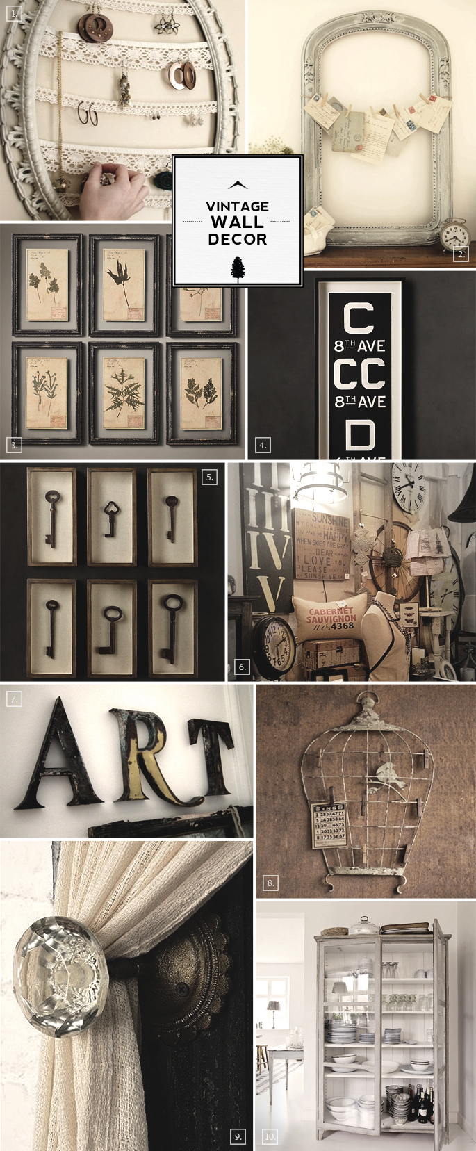 Vintage Wall Decor Ideas Vintage Wall Decor Ideas