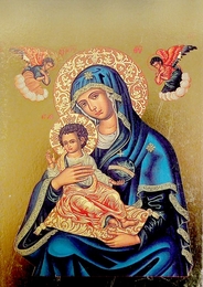 Virgin Mary Greek Orthodox Byzantine Icons Images
