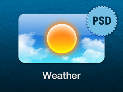 Weather Apple TV Icon