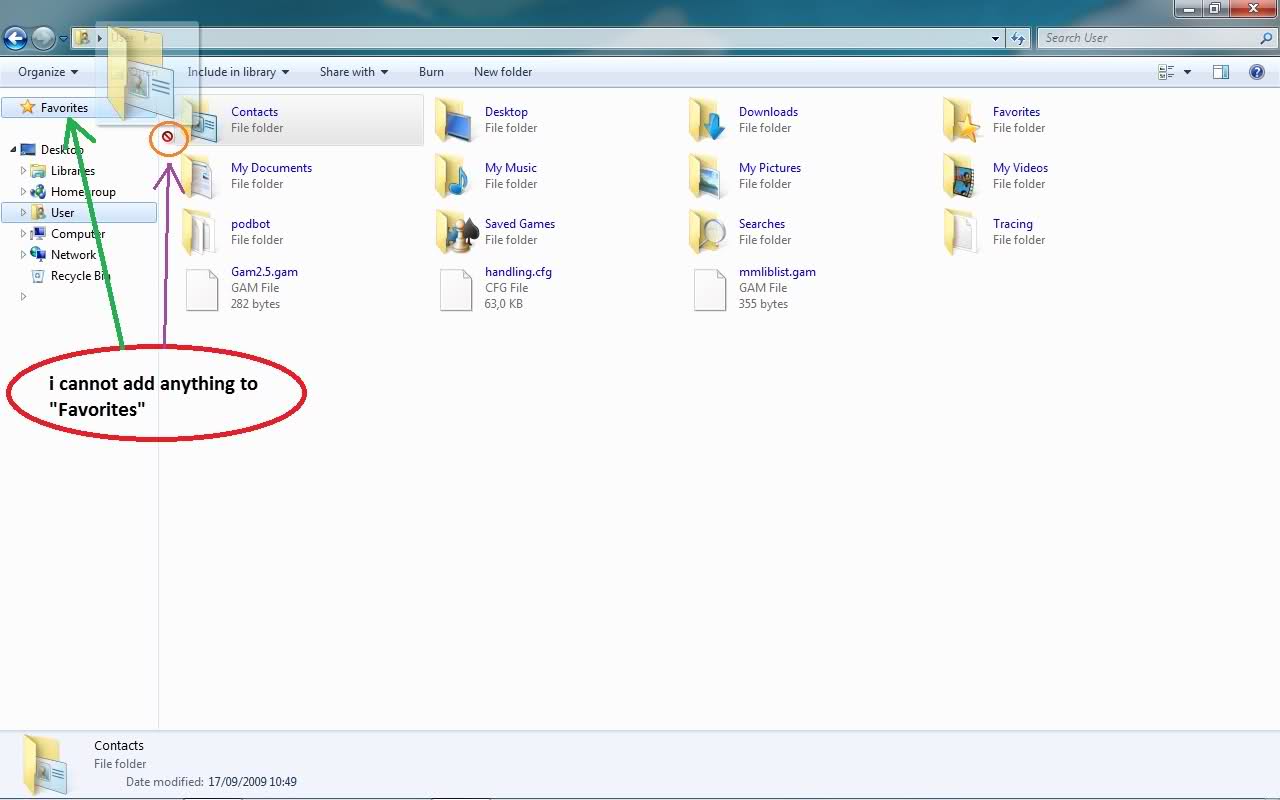 Where Is the Favorites Bar in Windows 7