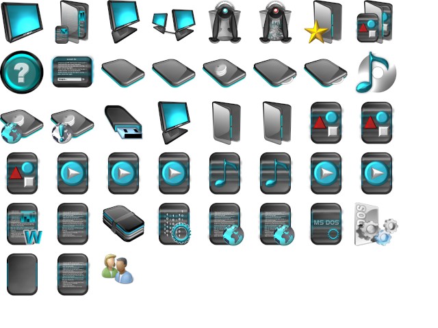 Windows 8 Desktop Icons Pack