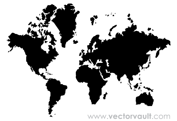 World Map Vector Art World Map Vector Art