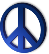 3D Peace Sign
