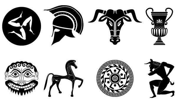 Ancient Greek Symbols and Designs
