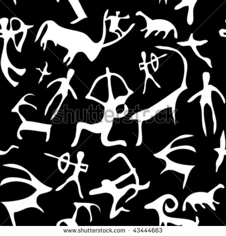 Ancient Indian Petroglyph Symbols