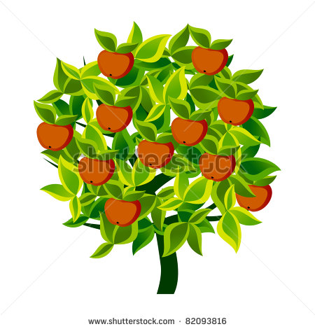 Apple Tree Leaf Icon