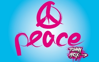 Artistic Peace Sign Vector