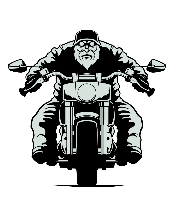 Biker Vector