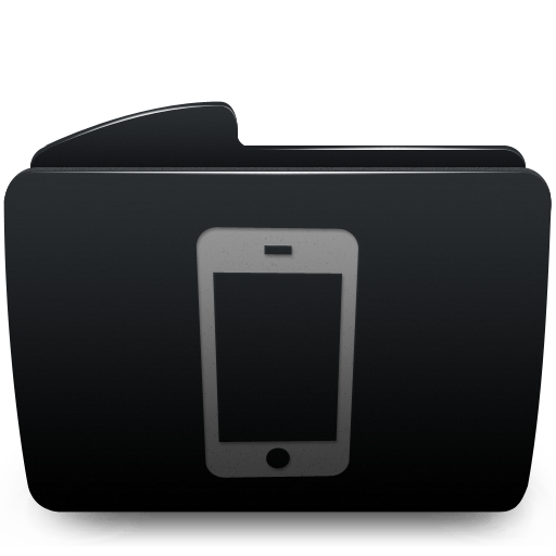 Black Folder Icon