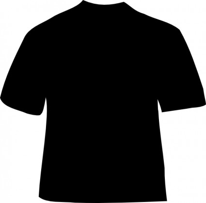 Black T-Shirt Clip Art