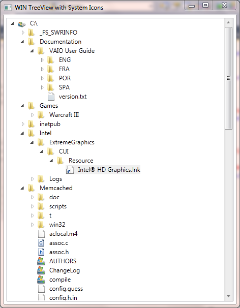 C# WPF TreeView Icons