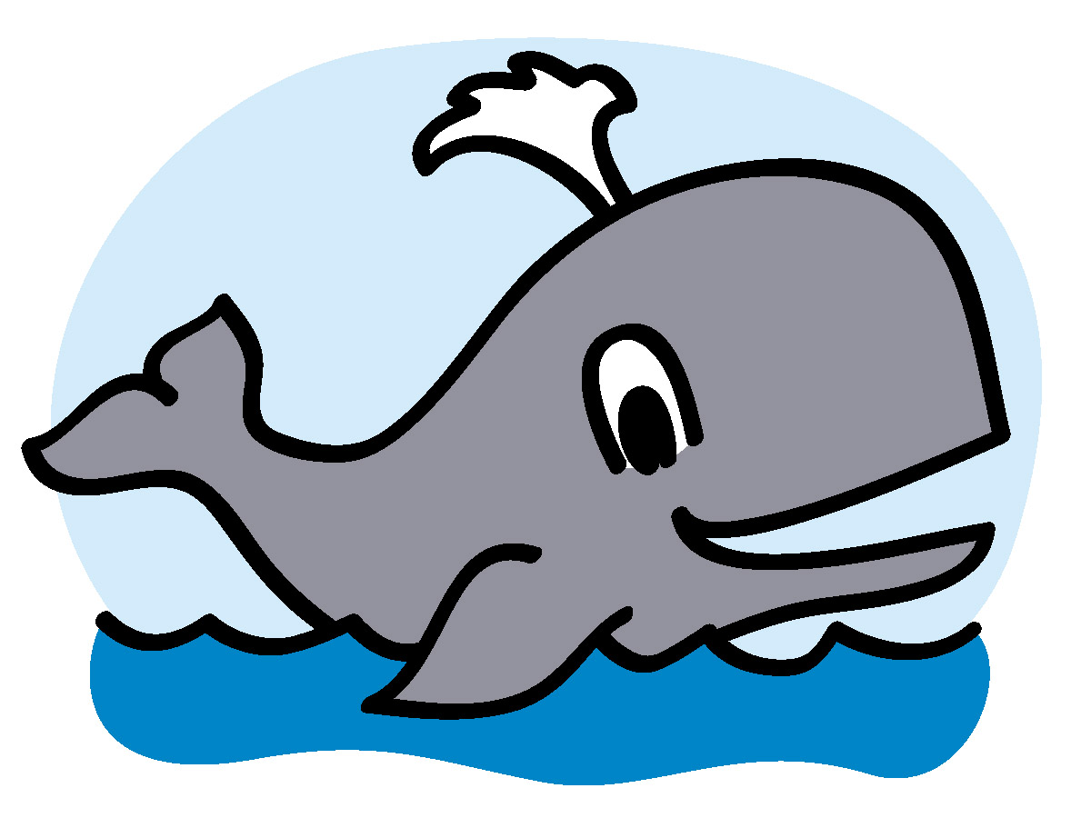 Cartoon Whale Clip Art