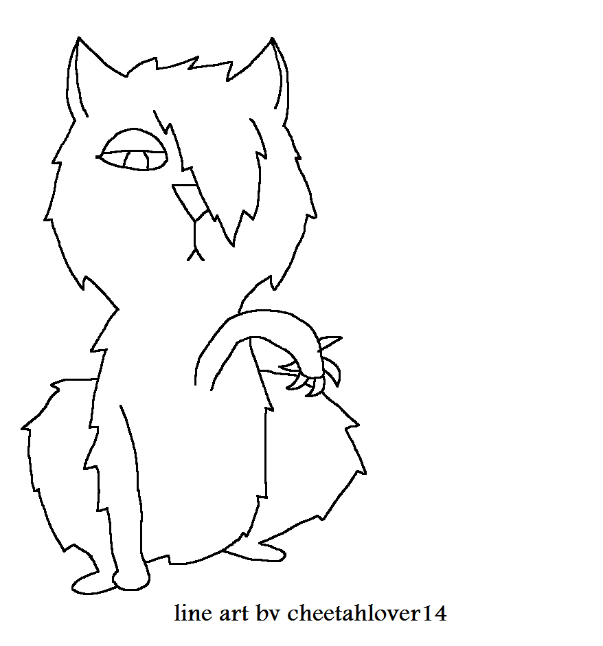 Cat Line Art Drawings Cat Line Art Drawings