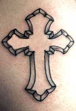 Catholic Cross Tattoos for Women