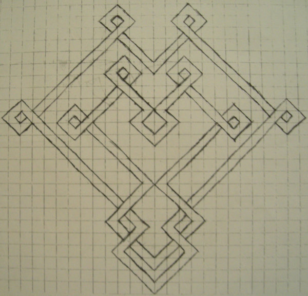 Celtic Knot Designs On Graph Paper