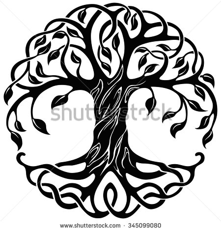 Celtic Tree of Life Vector Logo