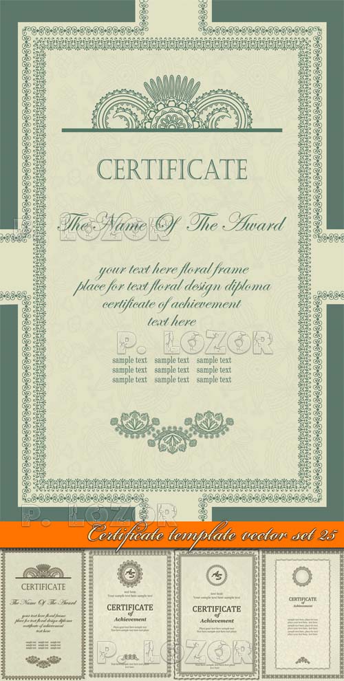 Certificate Template Download