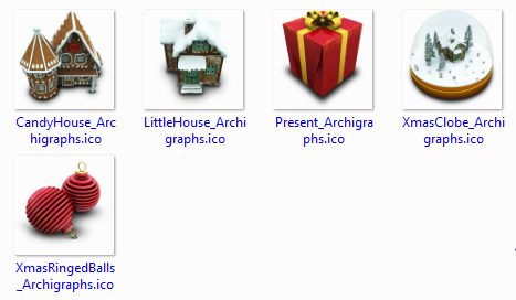 Christmas Icons for Windows 7