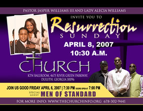 Church Anniversary Flyer