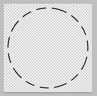 Circle with Dotted Line