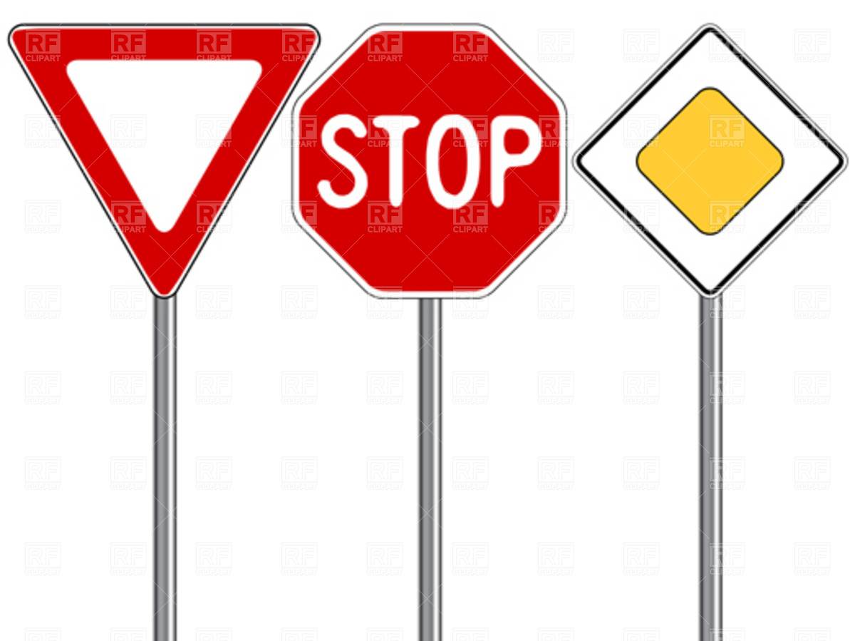 Clip Art Traffic Signs