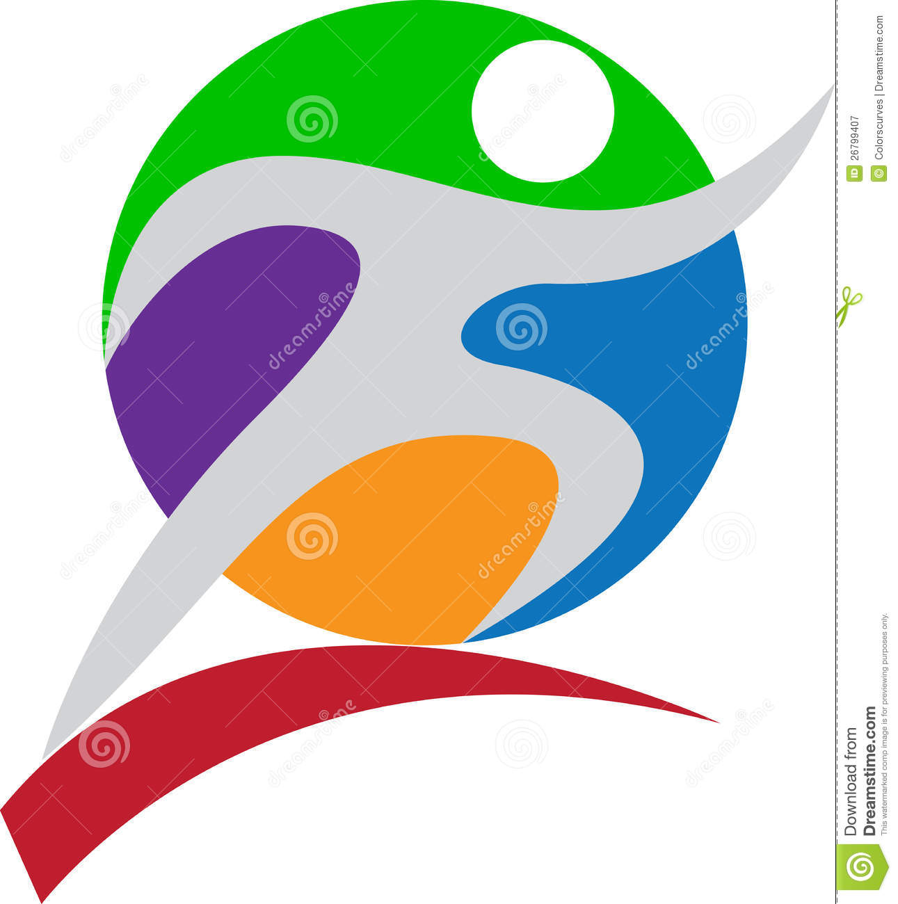 Colorful Sports Logo