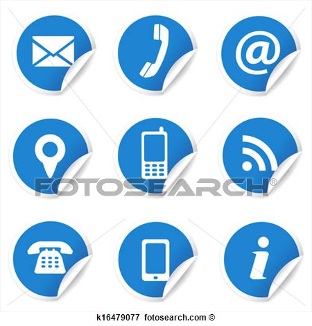 Contact Icon Clip Art