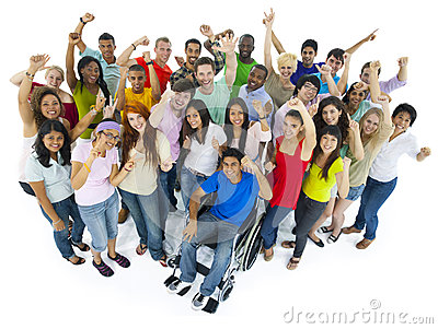 Crowd Large Group of People Crowd Large Group of People