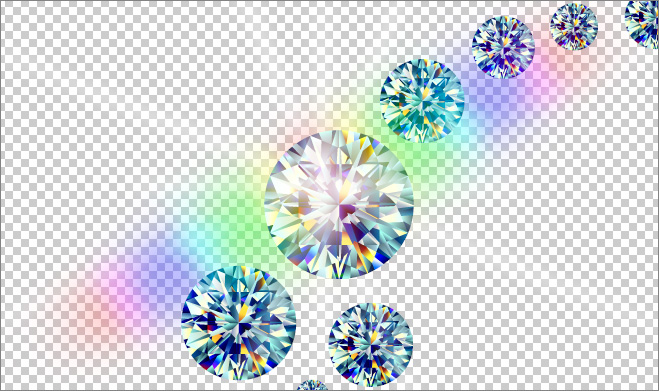 Diamond Transparent Background Photoshop