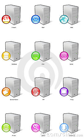 Domain Name Server Icon