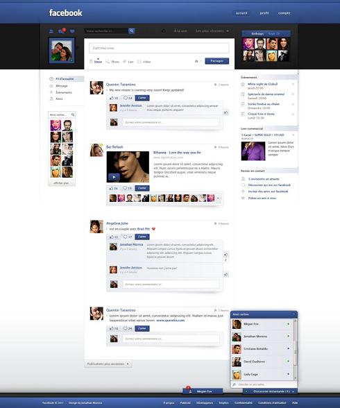 Facebook Free Layout Template