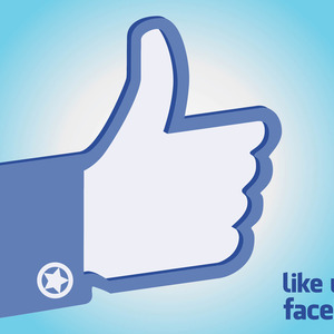 Facebook Like Vector