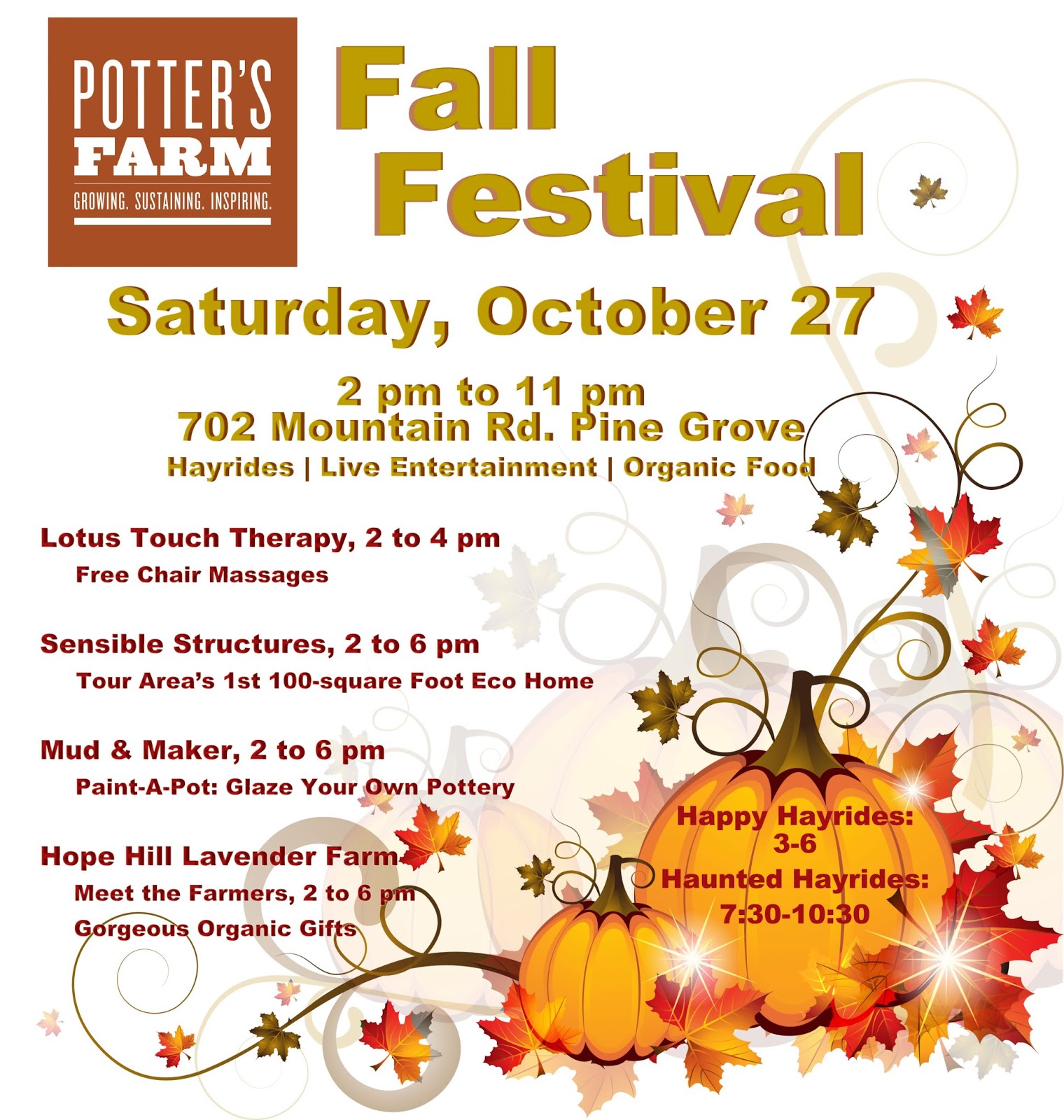 Fall Festival Flyer Template