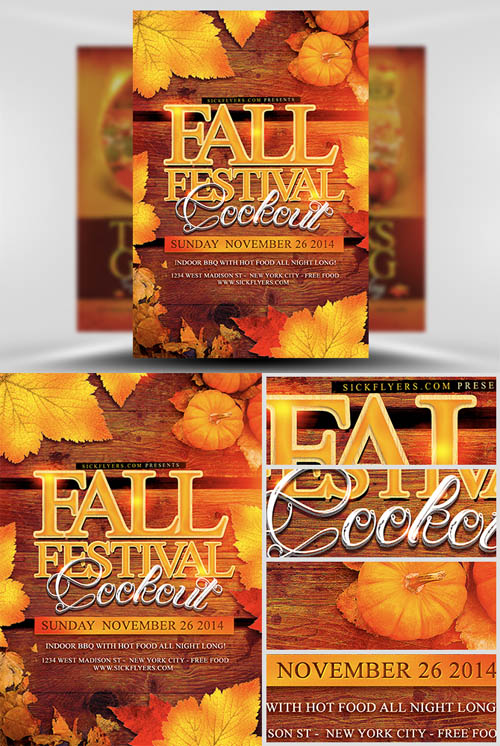 Fall Festival Flyer Templates Free