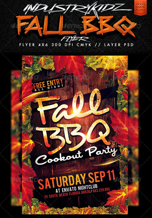 Fall Festival Flyer Templates Free